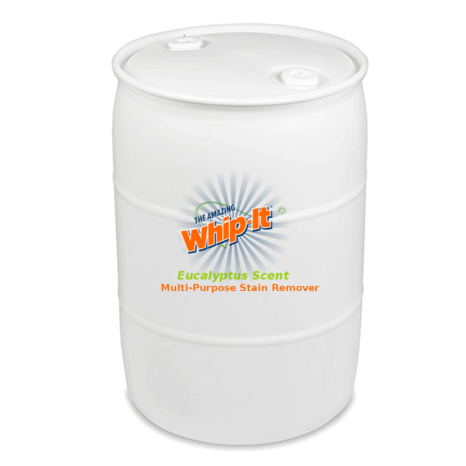 WhipIt MultiPurpose Stain Remover CONCENTRATE 55 Gallon Drum