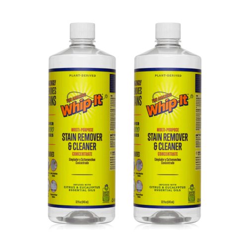 Whip-It® Cleaner & Stain Remover Concentrate 32 OZ -2 Pack Bundle