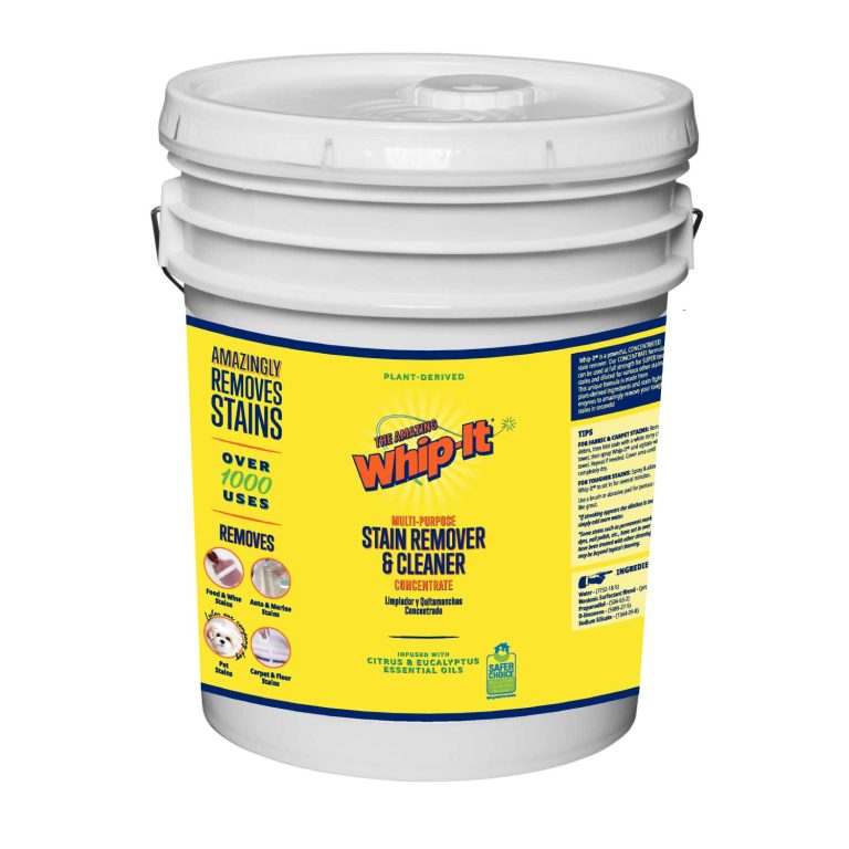 WhipIt MultiPurpose Stain Remover CONCENTRATE 5 Gallon Commercial