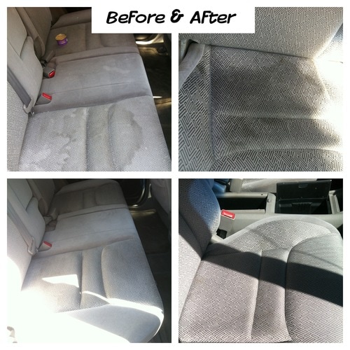 Car Seats Transformed! - Whip-It® Cleaner & Stain Remover