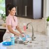 Dish Soap, crushed lemon verbena, lemon verbena scent, Liquid Dish Soap, Green Cleaning, Plant Based cleaning, plant powered, liquid dish soap, squeaky clean dishes, cleaning glassware, dirty pot cleaning, dishwashing, whip it cleaner, dish soap, dish concentrate