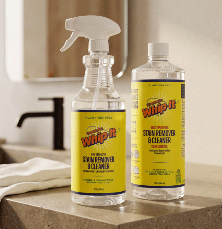 Whip-It Stain Fighting Kit